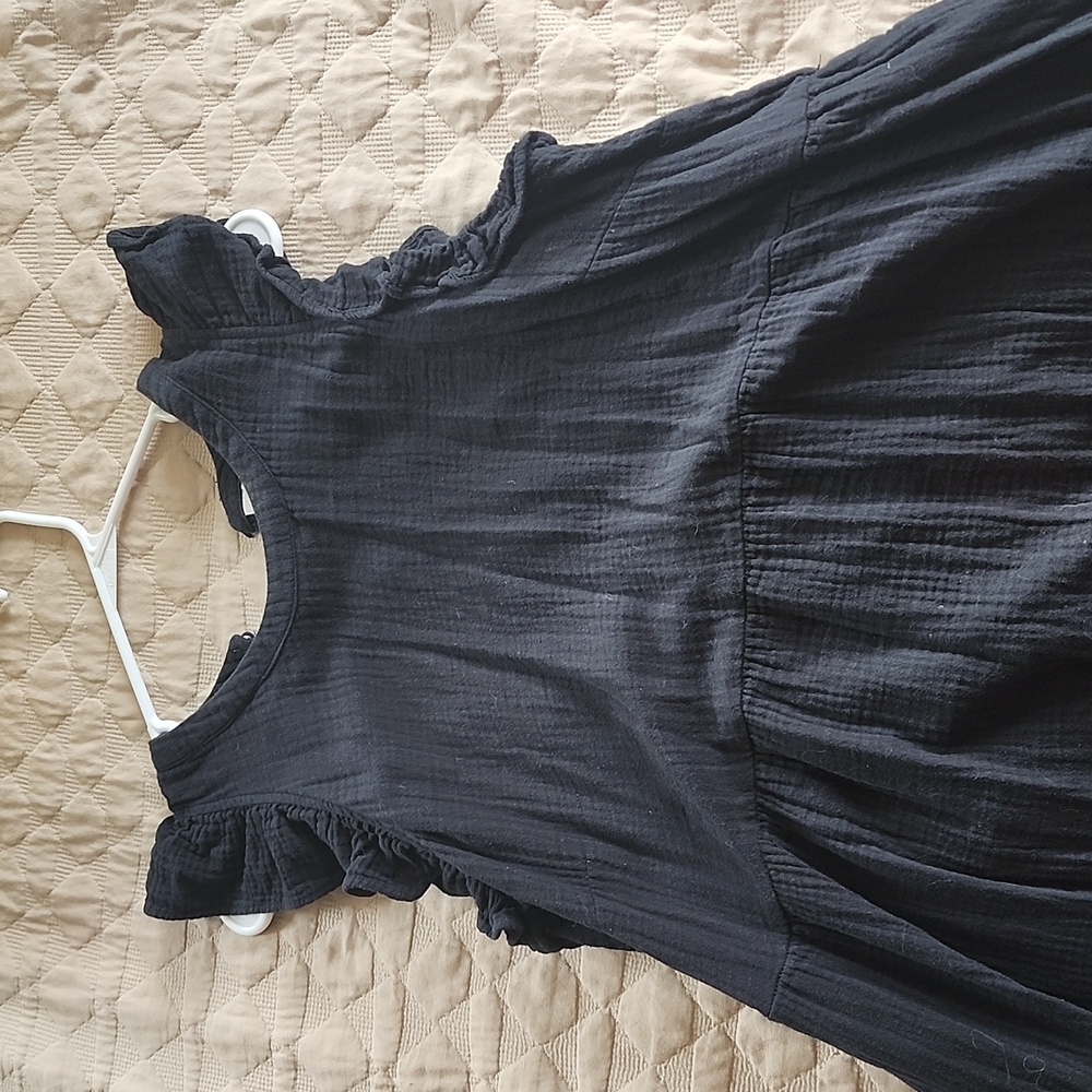 Black ankle dress